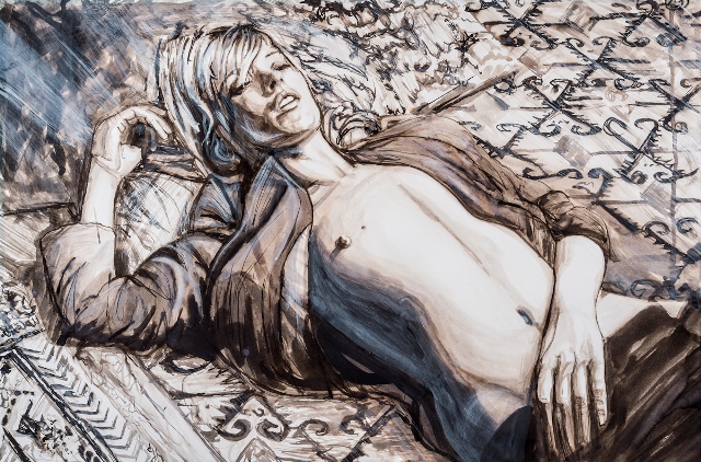 lesbian art (adult) - Alice Kell Artist